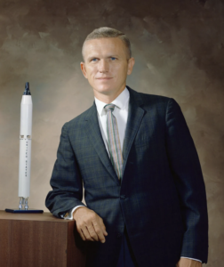 Astronaut Frank Borman in 1964. (NASA)