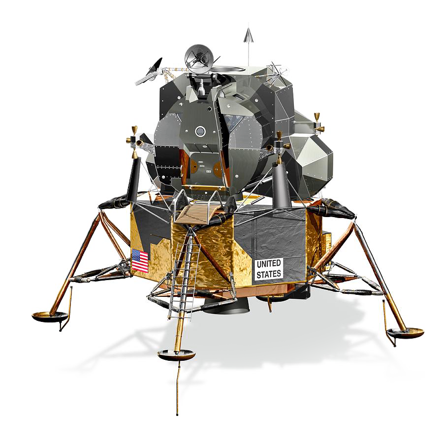 The Lunar Excursion Module (LEM) allowed the Apollo astronauts to land on the Moon.
