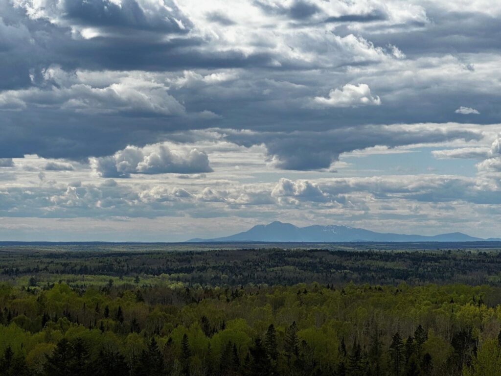 Mt. Katahdin, which translates to “Greatest Mountain” in Penobscot, is the highest mountain in the state of Maine at 5,269 feet.