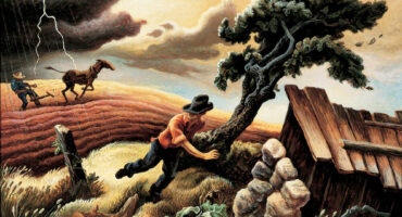 The Hailstorm, By Thomas Hart Benton, 1940.