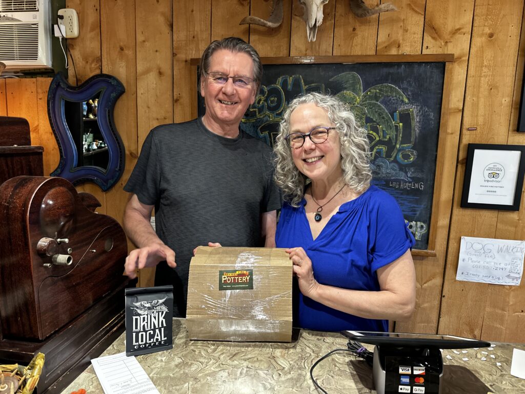 Tama and Jerry of Prairie Fire Pottery