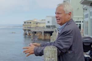 Clay on Monterey Harbor, California.