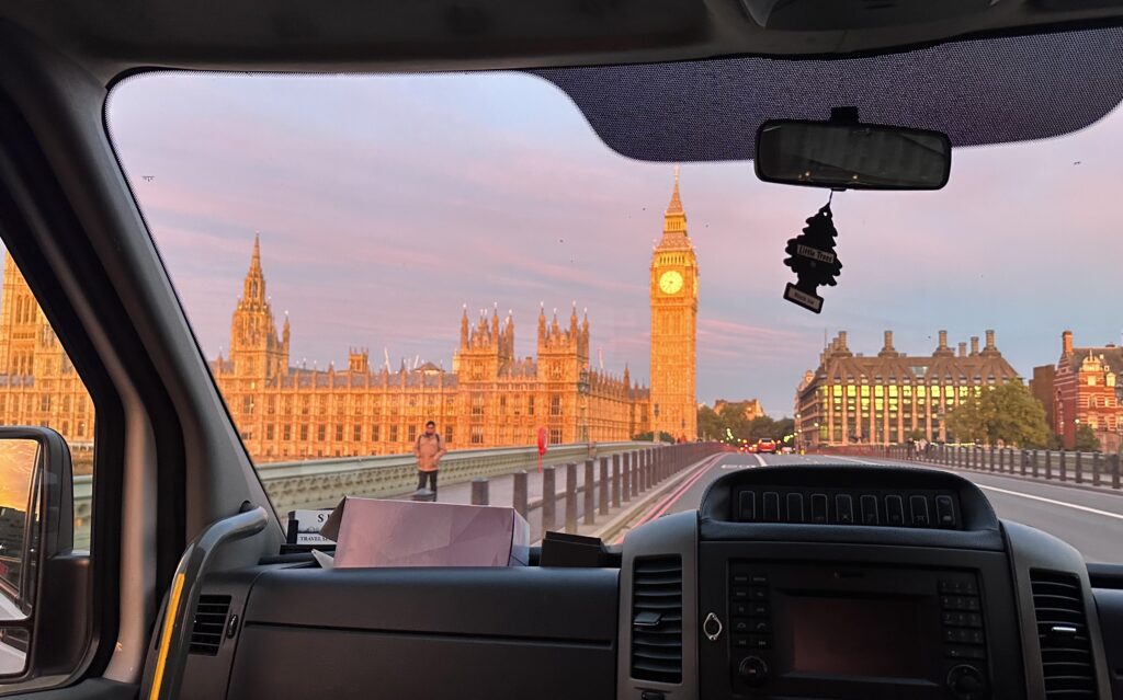 Westminster at dawn