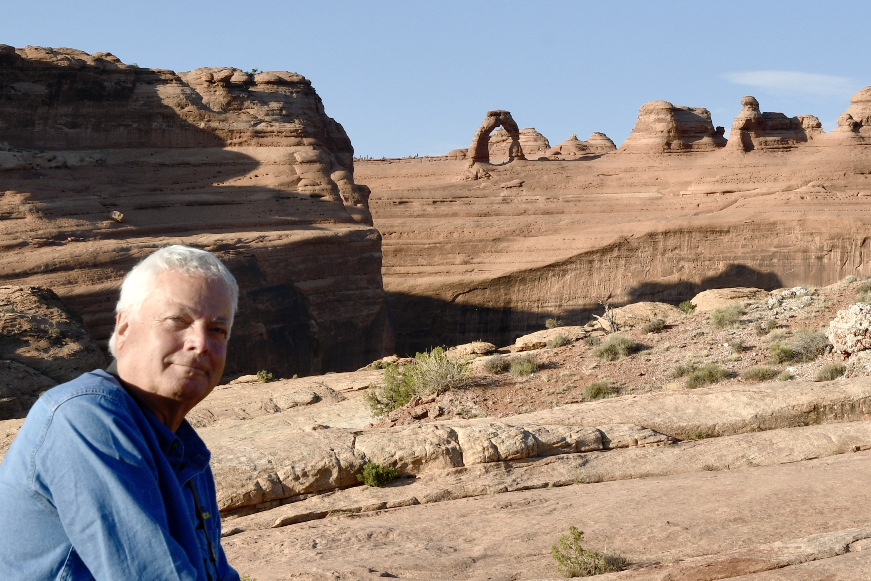 Clay near Delicate Arch in Arches National Park, outside of Moab, UT. 