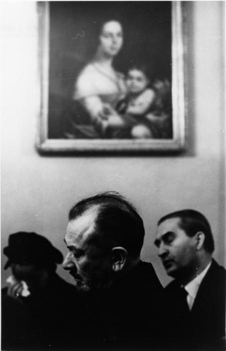 John Steinbeck while in Warsaw, Poland for President Kennedy.