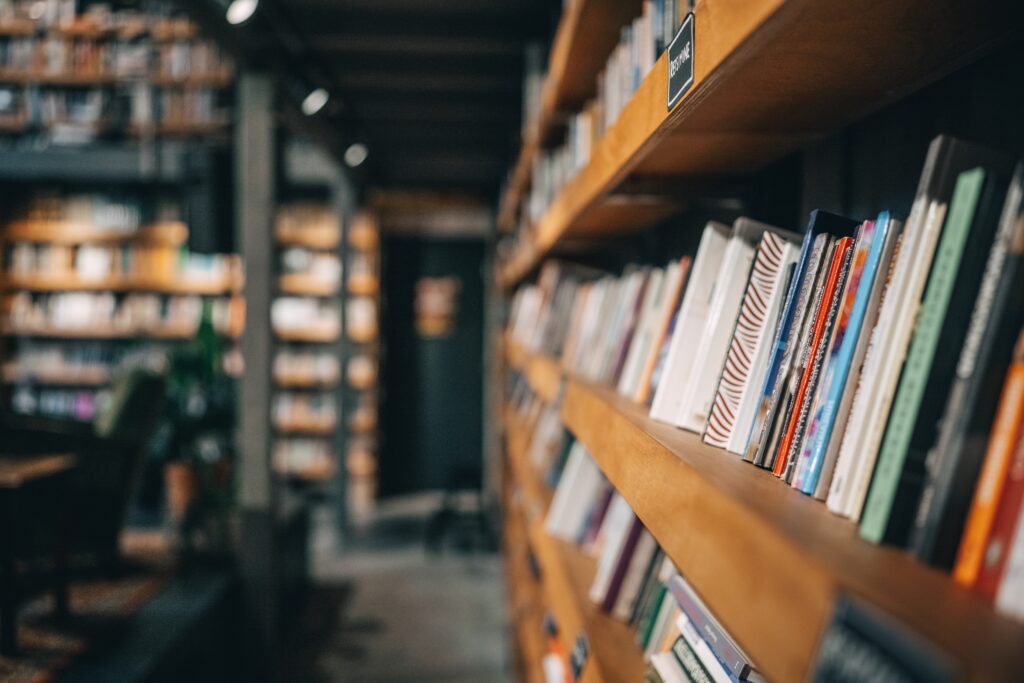 Books on Shelf