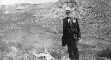 Congressman John F. Lacey, August, 1906, in Goodnight, Texas.