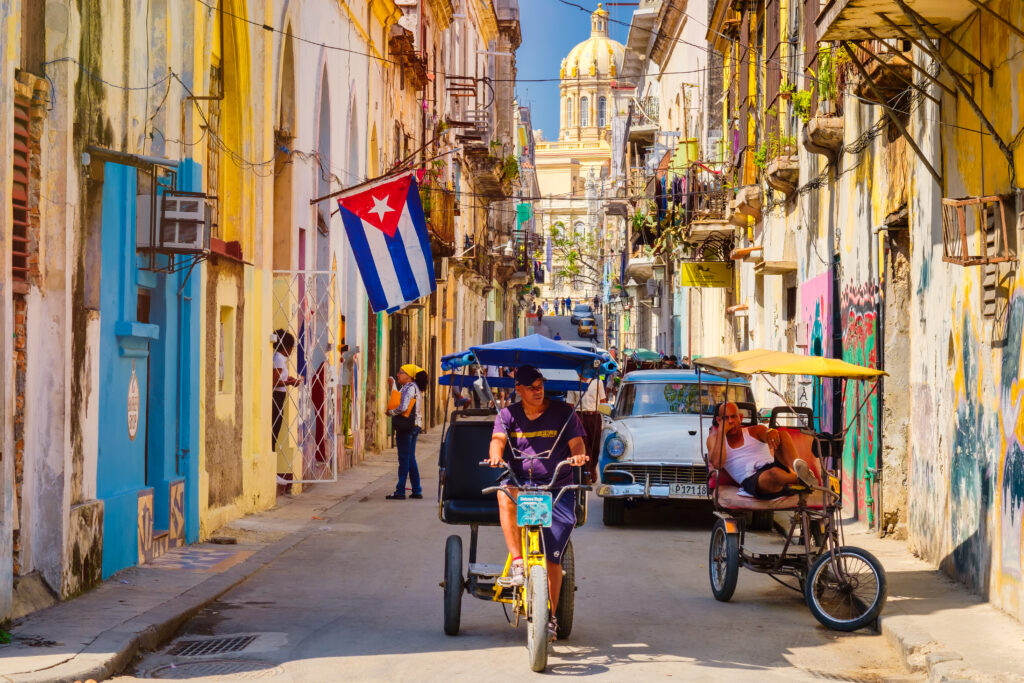 Clay Jenkinson is currently leading a cultural tour of Cuba, where the group spent time walking the scenic streets of its historic capital, Havana. (Shutterstock)