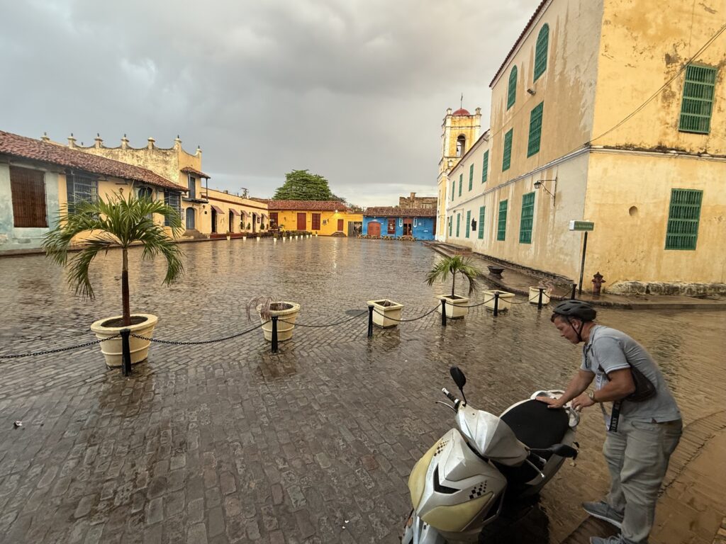 After a rain in the historic town of Trinidad in central Cuba.