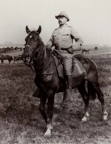 Theodore Roosevelt in Cuba, 1898.