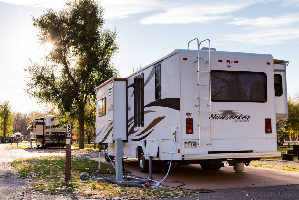 At the RV Park. (Shutterstock)