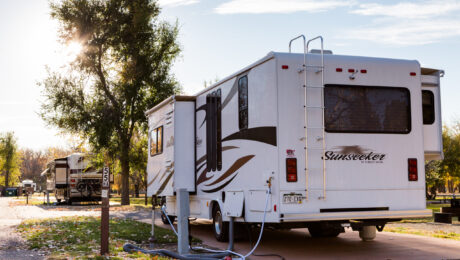 At the RV Park. (Shutterstock)