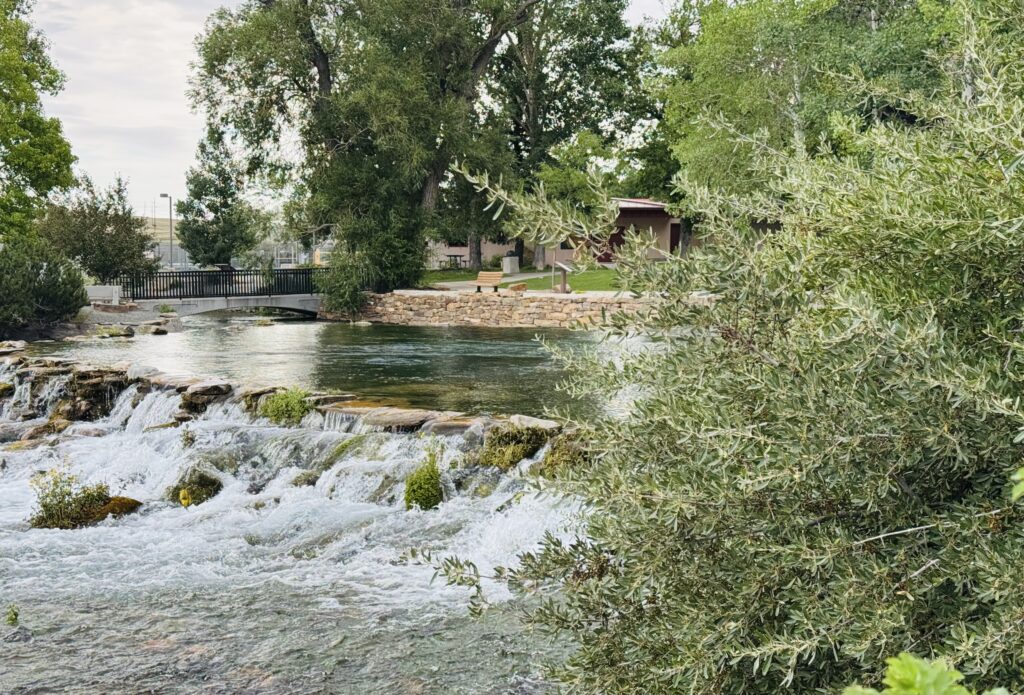 Giant Spring State Park in Great Falls, MT.