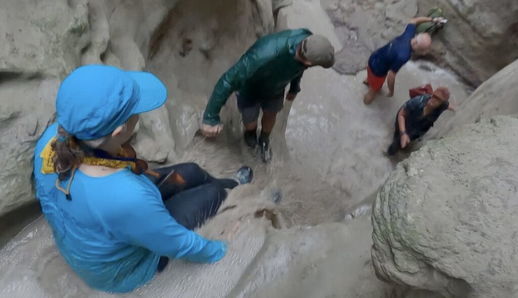 Muddy Canyon - Listening To America A sudden thunderstorm begins to fill the narrow canyon with rain water.