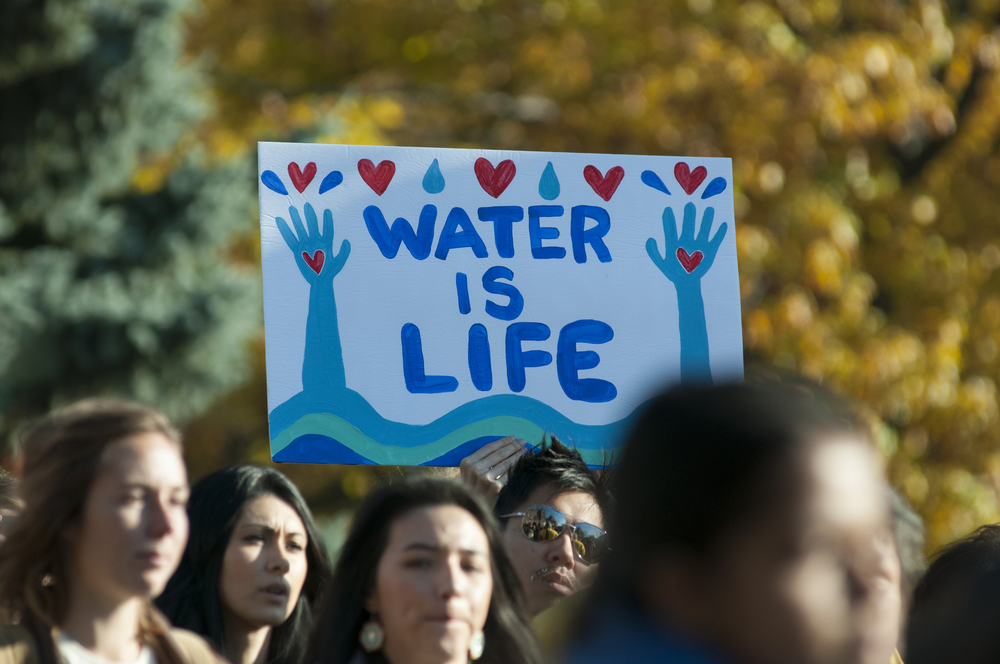 Water is Life Protest