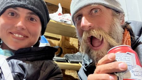 Natalia (Nat) and Michael (Mikey), two British school teachers, are currently on holiday in the US. They are canoeing over 3000 miles from Three Forks, Montana, down the Mississippi to New Orleans.