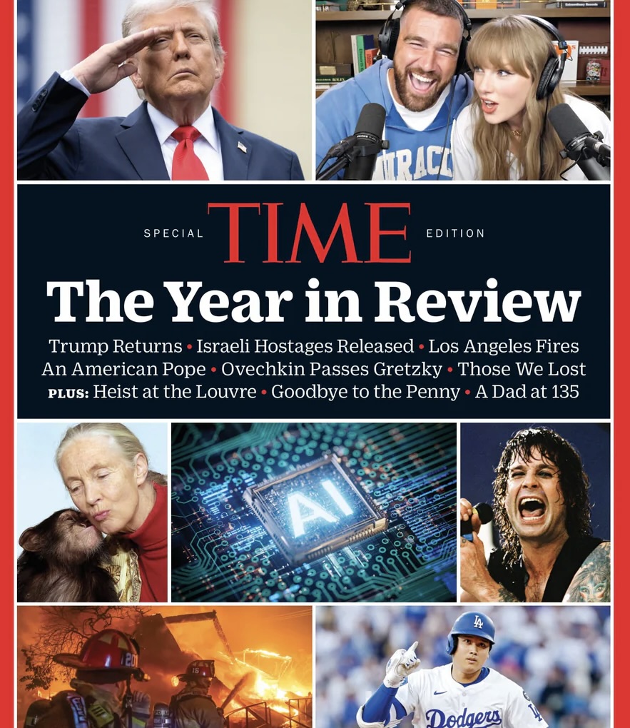 Time's 2025 "Year in Review"