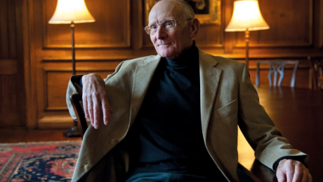 John Carey, an early and influential mentor of Clay’s, was the Merton Professor of English at Oxford University. Professor Carey died recently at the age of 91.