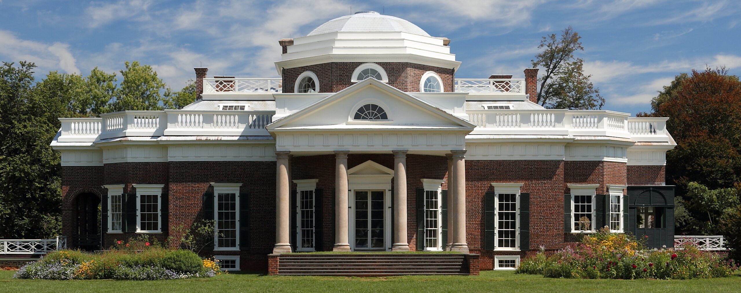 Jefferson’s home at Monticello, which he continuously redesigned and expanded for more than forty years.