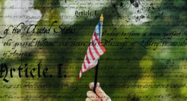 American Flag & US Constitution