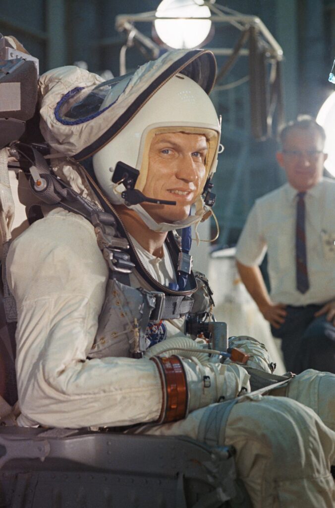 Astronaut Frank Borman, command pilot for the Gemini-7.