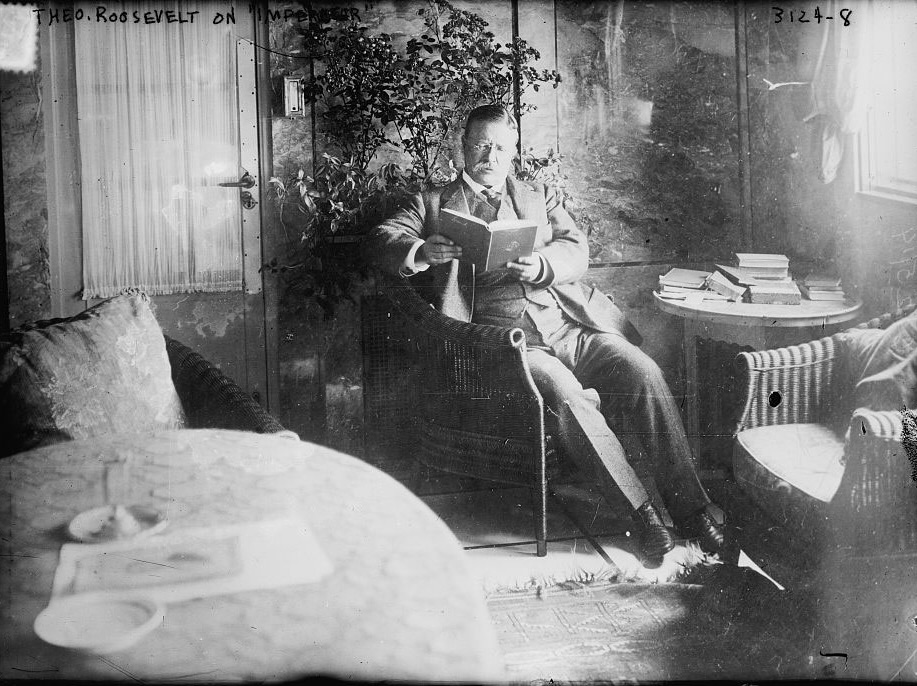Theodore Roosevelt was a voracious reader throughout his life.