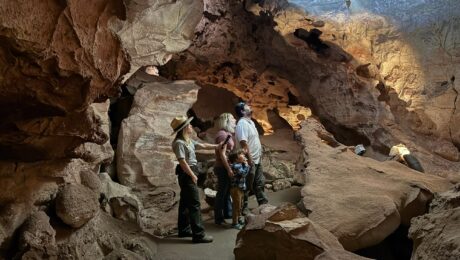 Inside Wind Cave National Park in southwestern South Dakota.