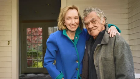 Pulitzer Prize-winning historian Doris Kearns Goodwin and her late husband Richard Goodwin. Her most recent book, An Unfinished Love Story: A Personal History of the 1960s, offers a front-row seat to some of the most central events of 1960’s America.