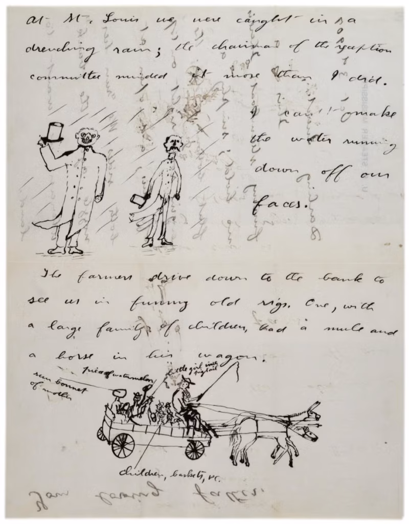 A letter from Teddy Roosevelt to his 10-year-old son Quentin.