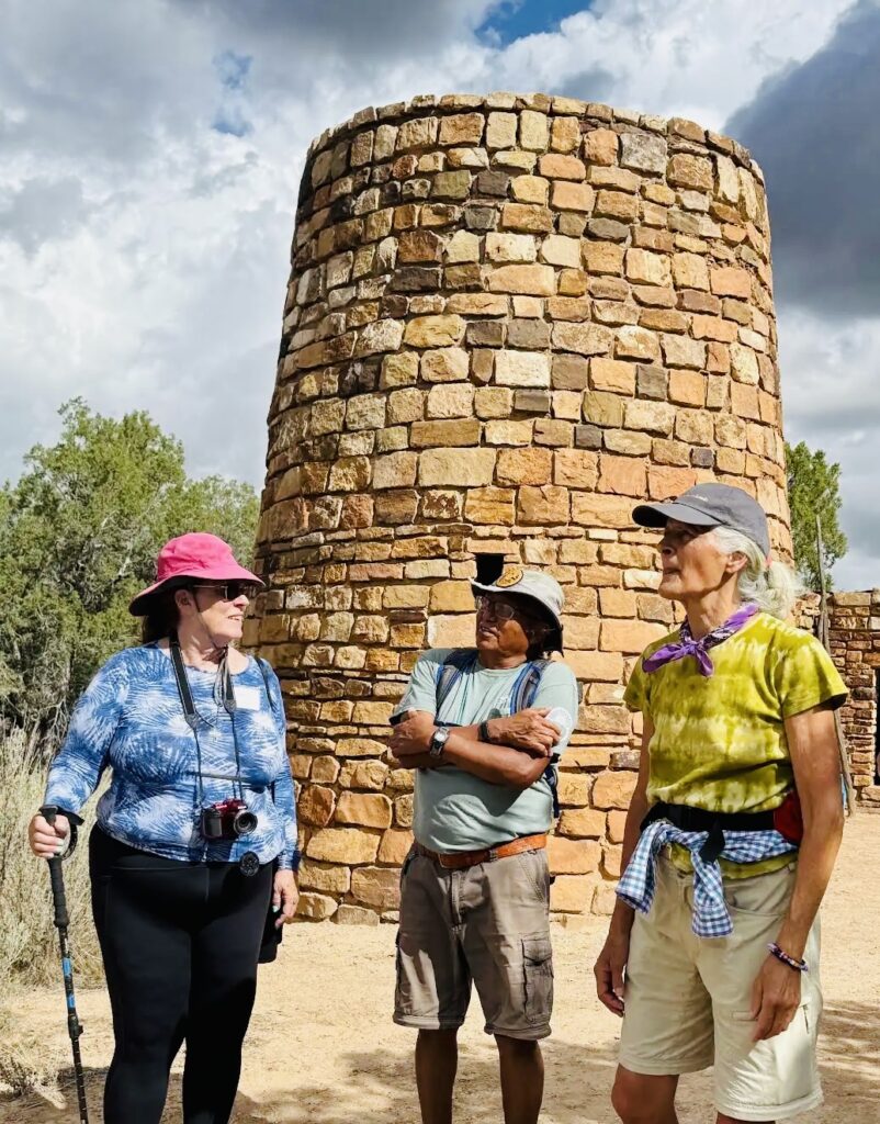 Guests on Crow Canyon Tour.