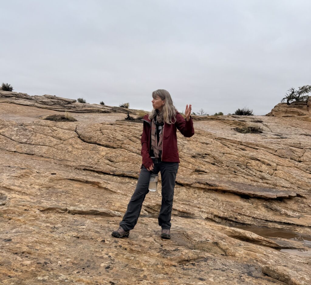 Archeologist Dr. Susan Ryan