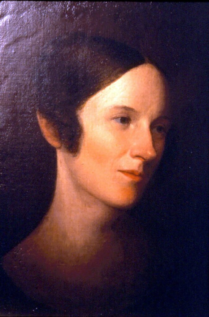 Portrait of Ellen Wayles Randolph Coolidge (1796–1876), the granddaughter of U.S. President Thomas Jefferson, painted in 1836 by artist Francis Alexander.