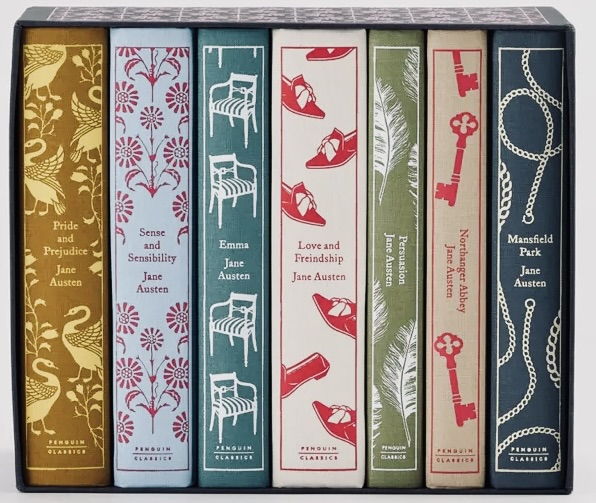 A Penguin Classics Jane Austen collection.